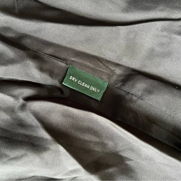 Ralph Lauren Coat Women’s 16 Houndstooth Black & White Cropped Wool Blend Blazer - Picture 4 of 7